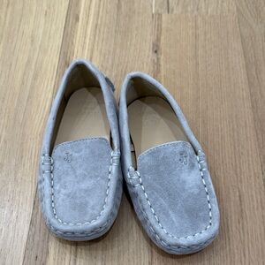 Janie and Jack Stylish Gray Kids Loafers
